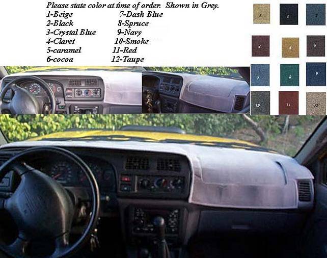 4x4 Parts - Custom Molded Dash Mat APDM009841 - Your #1 Source for Nissan  Aftermarket Parts!