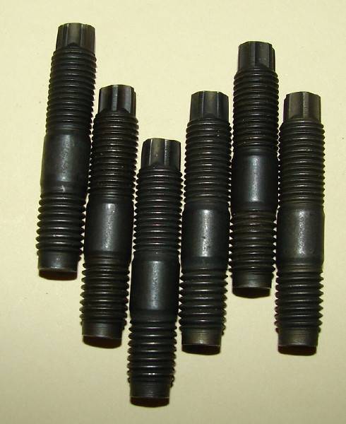 4x4 Parts - Lower Exhaust Manifold Studs PPACLOWEXSTFRT - Your #1