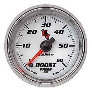C-2 Series Gauges - Auto Meter C-2 Boost, Vacuum, and Nitrous Gauges