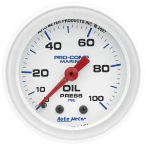 Body - Engine Oil Pressure Gauge