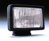 Black Plastic Clear Fog Light