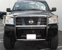 Titan Black Grille/Brush Guard