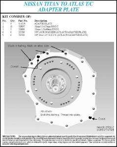 Transfer Case Adapter