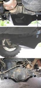 Frontier Rear Differential Skid Plate