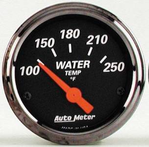 Water Temperature Gauge with Red Pointer 100??-250??F