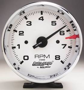 8,000 RPM Chrome Tachometer