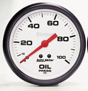 Oil Pressure 0-100 PSI