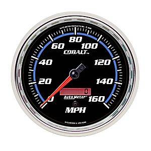 5" Electric Programmable Speedometer Full Sweep