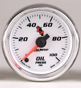 Oil Pressure 0-100 PSI