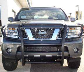 Frontier Black Grille/Brush Guard