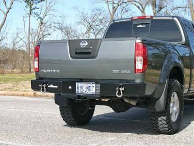 Frontier Rear Bumper with Receiver Hitch