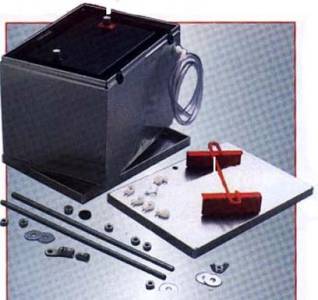 Aluminum Battery Box with Welding Cable