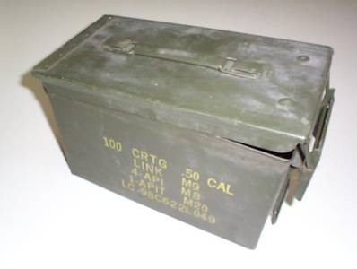 .50 Caliber Military Ammo Cans