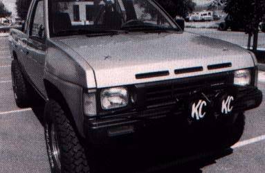 Hardbody Fiberglass 4 Pin Long Hood