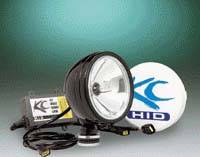 6" HID Black Long Range Light