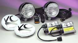 5" HID Chrome Flood Light Kit