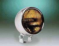 Chrome Amber Fog Light