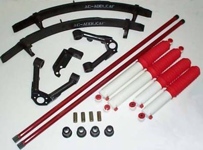 Suspension Package With 3 Leaf Add A Leaf & RS5000 Shocks