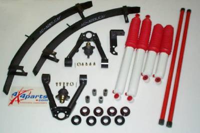 Deluxe Suspension Package With 3 Leaf Add A Leaf Pack