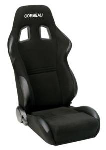 A4 Black Cloth Seat