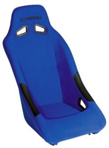 Clubman Blue Cloth Seat