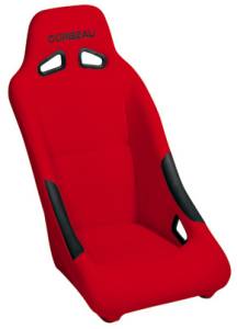 Clubman Red Cloth Seat