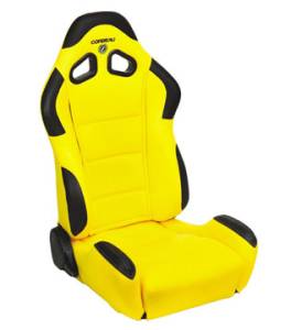 CR1 Yellow Cloth Seat Extra Width