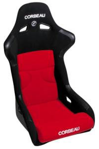 FX1 Black Cloth With Red Inserts Seat