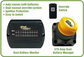 Motorized 275 Amp Dual Battery Kit