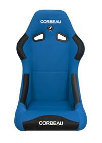 Forza Blue Cloth Extra Width Seat