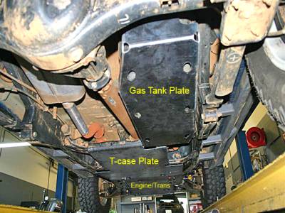 Xterra Gas Tank Skid Plate