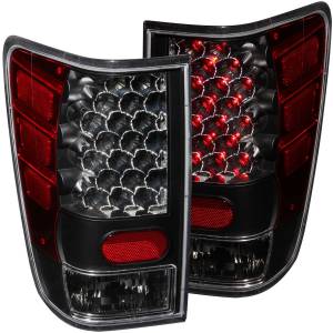 L.E.D TAIL LIGHTS BLACK