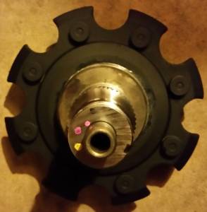 Geared Hub Wheel Spindle