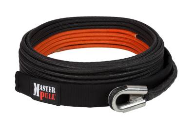 3/8" x 85' SUPERLINE XD BLACK WINCH LINE