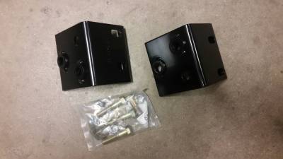 HUMMER INNER FRAME BRACKETS FOR MILE MARKER FRONT BUMPER