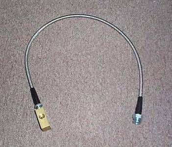 4X4 Parts - 4x4 Parts 27 Inch Stainless Steel Braided Rear Brake Lines