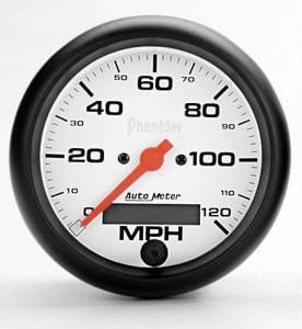 4X4 Parts - 4x4 Parts 3-3/8" 120 MPH Electric Speedometer
