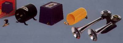 4X4 Parts - 4x4 Parts Electric Solenoid Operated Air Horn
