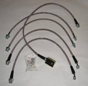 4X4 Parts - 4x4 Parts Extended Brake Line Kit