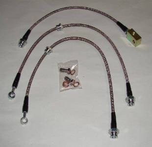 4X4 Parts - 4x4 Parts Extended Brake Lines