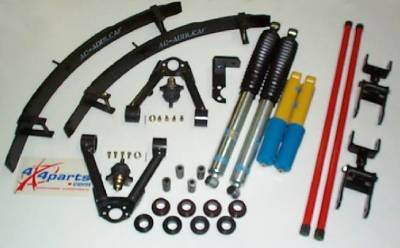 4X4 Parts - 4x4 Parts Frontier Articulator Suspension Package With Bilstein Shocks