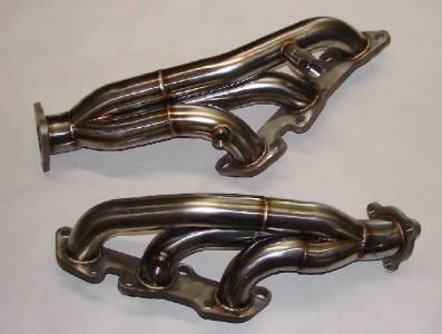 4X4 Parts - 4x4 Parts Frontier Header Stainless Steel Long tube