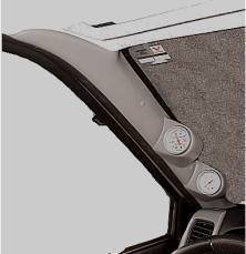 4X4 Parts - 4x4 Parts Frontier Pillar Gauge Pod