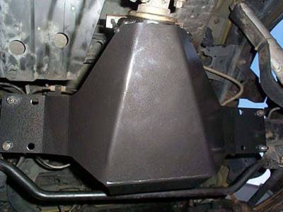 4X4 Parts - 4x4 Parts Frontier Rear Differential Skid Plate