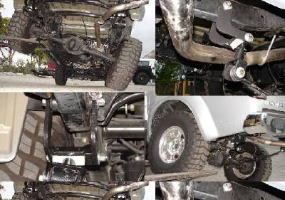 4X4 Parts - 4x4 Parts Frontier Revolver Shackles