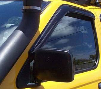 4X4 Parts - 4x4 Parts Frontier Vent Visors