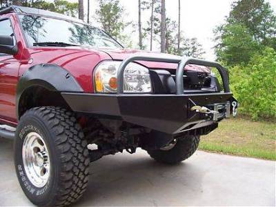 4X4 Parts - 4x4 Parts Frontier Winch Mount Bumper