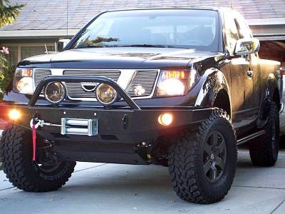 4X4 Parts - 4x4 Parts Frontier Winch Mount Bumper