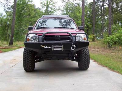 4X4 Parts - 4x4 Parts Frontier Winch Mount Bumper