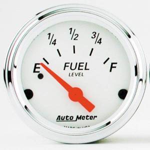 4X4 Parts - 4x4 Parts Fuel Level Gauge with Red Pointer